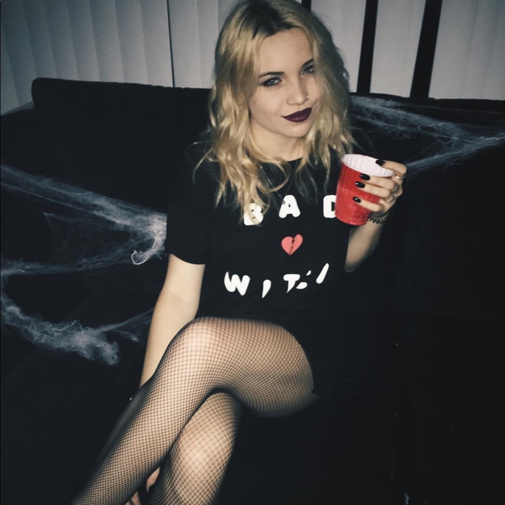 Bad Witch Wildfox Couture Oversized Shirt